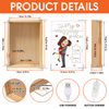My Missing Piece - Couple Personalized Custom Frame Light Box - Gift For Husband Wife, Anniversary