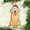 This Friendship Is Fur Real - Dog Personalized Custom Ornament - Wood Custom Shaped - Christmas Gift For Pet Owners, Pet Lovers