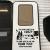 You Don’t Have To Be Crazy To Camp With Us - Camping Personalized Custom RV Decal - Gift For Camping Lovers