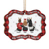 Our Memories Are Countless - Bestie Personalized Custom Ornament - Wood Benelux Shaped - Christmas Gift For Best Friends, BFF, Sisters