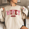 Where There Is Love There Is Life - Couple Personalized Custom Unisex Sweatshirt With Design On Sleeve - Gift For Husband Wife, Anniversary