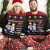 Annoying Each Other Every Year And Still Going Strong - Couple Personalized Custom Ugly Sweatshirt - Unisex Wool Jumper - Christmas Gift For Husband Wife, Anniversary