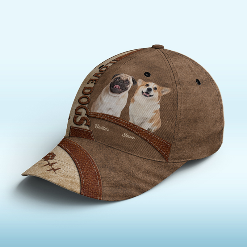 Custom Photo Life Is Better With Fur Baby Gray - Dog & Cat Personalized Custom Hat, All Over Print Classic Cap - New Arrival, Gift For Pet Owners, Pet Lovers