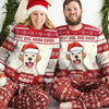 Best Dog Mom Ever - Personalized Custom Unisex Ugly Christmas Sweatshirt, Wool Sweatshirt, All-Over-Print Sweatshirt - Gift For Dog Lovers, Pet Lovers, Christmas Gift