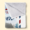 Custom Photo A Special Letter From Heaven - Memorial Personalized Custom Blanket - Christmas Gift, Sympathy Gift For Family Members