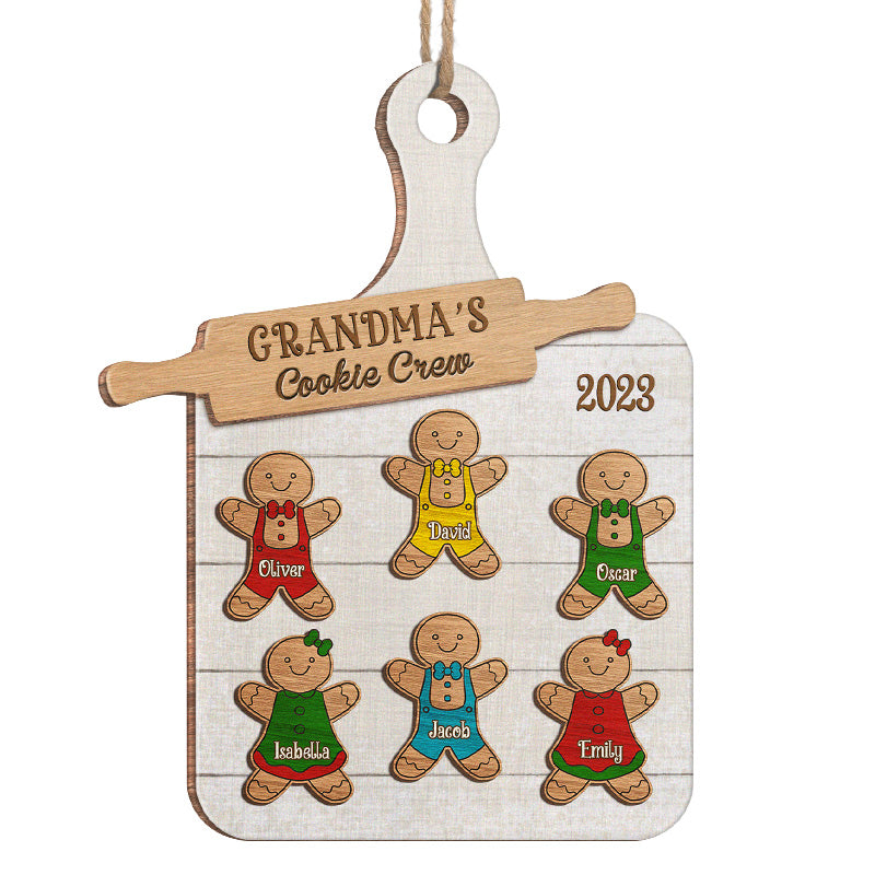 Perfect Batch - Family Personalized Custom Ornament - Wood Custom Shaped - Christmas Gift For Family Members
