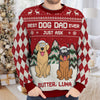 Best Dog Mom Ever Ever - Dog Personalized Custom Ugly Sweatshirt - Unisex Wool Jumper - Christmas Gift For Pet Owners, Pet Lovers