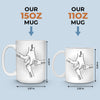 Best Papa Ever - Family Personalized Custom Mug - Father's Day, Birthday Gift For Dad, Grandpa