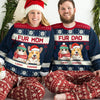Merry Christmas Red Style - Pet Personalized Custom Ugly Sweatshirt - Unisex Wool Jumper - New Arrival Christmas Gift For Pet Owners, Pet Lovers