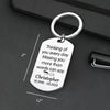 Custom Photo Missing You More Than Words Can Say - Memorial Personalized Custom Keychain - Sympathy Gift For Family Members