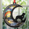 I'll Miss You For The Rest Of Mine - Memorial Personalized Custom Suncatcher Ornament - Acrylic Unique Shaped - Sympathy Gift For Pet Owners, Pet Lovers