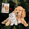 Custom Photo Special Gift - Dog & Cat Personalized Custom Ornament - Acrylic Custom Shaped - Christmas Gift For Pet Owners, Pet Lovers