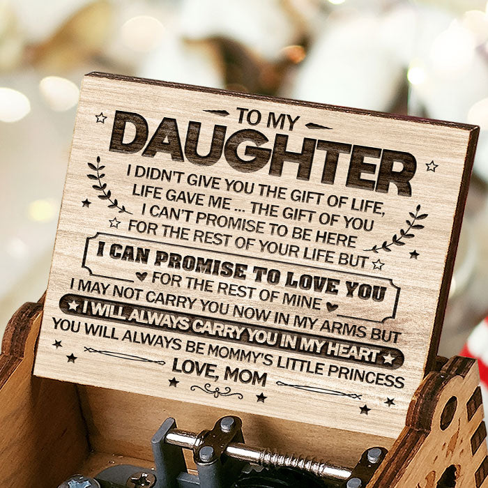 I Will Always Carry You In My Heart  - Mom To Daughter, Music Box