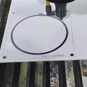 Custom Window Hanging Suncatcher Ornament - Personalized Mother's Day Birthday Gifts For Mom, Grandma - Our Little World Is Full Of Love