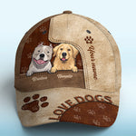 Dogs Make Our Lives Whole - Dog & Cat Personalized Custom Hat, All Over Print Classic Cap - Gift For Pet Owners, Pet Lovers