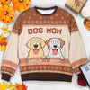 Best Cat Mom Ever - Dog & Cat Personalized Custom Ugly Sweatshirt - Unisex Wool Jumper - Autumn Fall Gift For Pet Owners, Pet Lovers