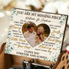 3.7" Custom Photo You Are My Missing Piece - Couple Personalized Custom Music Box - Gift For Husband Wife, Anniversary