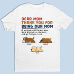 Being A Dog Mom Is The Best Job - Dog Personalized Custom Unisex T-shirt, Hoodie, Sweatshirt - Gift For Pet Owners, Pet Lovers