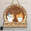What Greater Gift Than The Love Of A Cat - Cat Personalized Custom Shaped Home Decor Wood Sign - House Warming Gift For Pet Owners, Pet Lovers