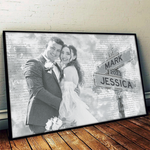 Custom Photo I Need You Because I Love You - Couple Personalized Custom Horizontal Poster - Gift For Husband, Wife, Couple