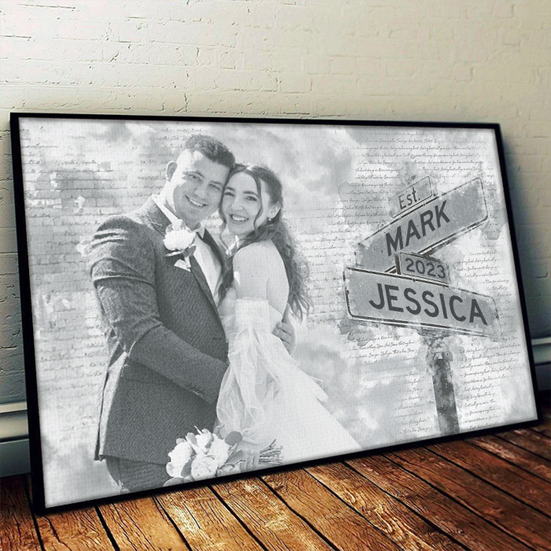 Custom Photo I Need You Because I Love You - Couple Personalized Custom Horizontal Poster - Gift For Husband, Wife, Couple