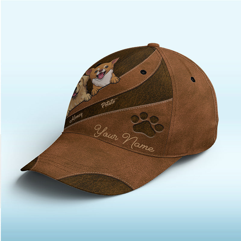 My Beloved Fur Baby Green - Dog & Cat Personalized Custom Hat, All Over Print Classic Cap - New Arrival, Gift For Pet Owners, Pet Lovers