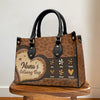 Nana's Getaway Bag - Family Personalized Custom Leather Handbag - Birthday Gift For Grandma