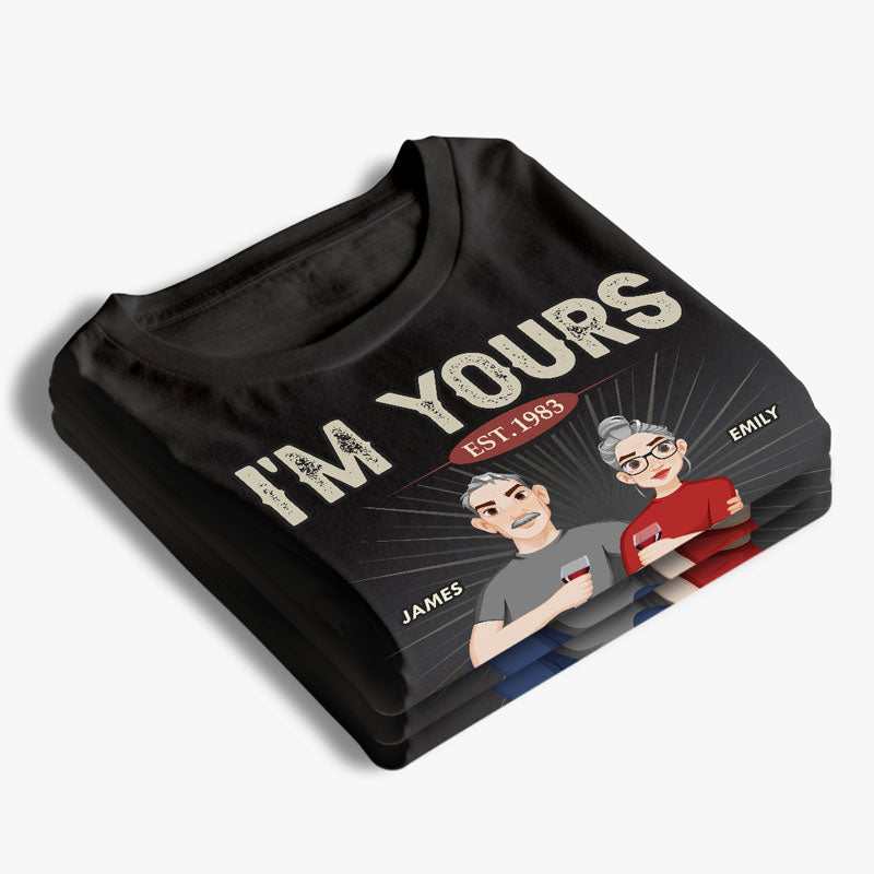 I'm Yours Body And Mind Heart And Soul - Couple Personalized Custom Unisex T-shirt, Hoodie, Sweatshirt - Gift For Husband Wife, Anniversary