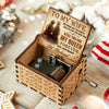 3.7" To My Wife Our Home Ain’t No Castle - Couple Music Box - Gift For Husband Wife, Anniversary