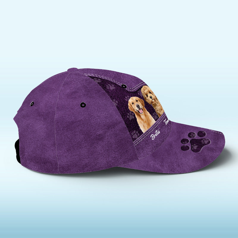 Custom Photo Bring Joy To Your World - Dog & Cat Personalized Custom Hat, All Over Print Classic Cap - Gift For Pet Owners, Pet Lovers