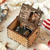 3.7" Custom Photo All Of Me Loves All Of You - Couple Personalized Custom Music Box - Gift For Husband Wife, Anniversary