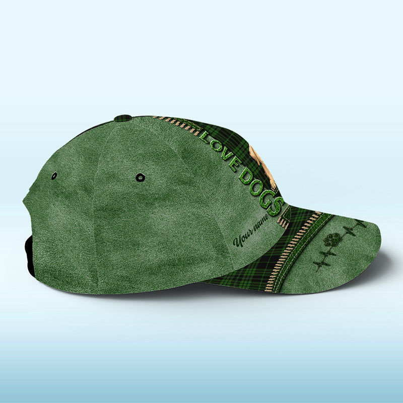 Love Dogs - Dog Personalized Custom Hat, All Over Print Classic Cap - Christmas Gift For Pet Owners, Pet Lovers