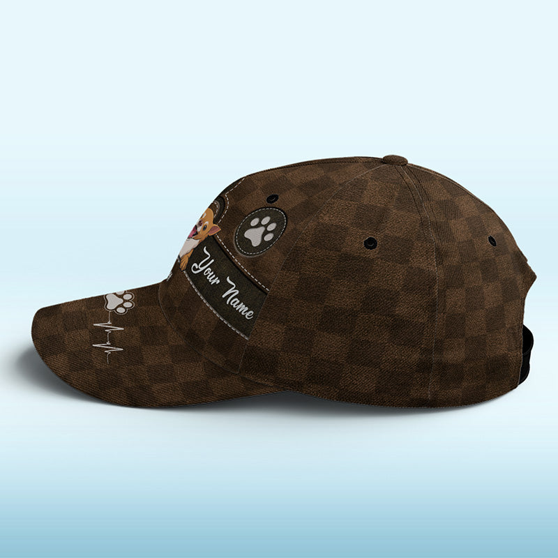Love Comes In Fur And Paws Purple - Dog & Cat Personalized Custom Hat, All Over Print Classic Cap - New Arrival, Gift For Pet Owners, Pet Lovers