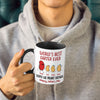 World’s Best Farter Ever, Oops I Mean Father - Family Personalized Custom Accent Mug - Father's Day, Birthday Gift For Dad
