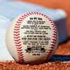 Just Go Forth And Aim For The Skies - Family Baseball - Gift For Son From Dad
