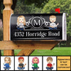 Family Name House Address - Personalized Magnetic Mailbox Cover