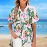 Custom Photo Keep Calm Summer Is Coming - Dog & Cat Personalized Custom Unisex Tropical Hawaiian Aloha Shirt - Summer Vacation Gift, Gift For Pet Owners, Pet Lovers