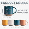 The Only Way To Have A Friend Is To Be One - Bestie Personalized Custom Pottery Mug - Gift For Best Friends, BFF, Sisters