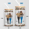 Sometimes You Forget You're Awesome - Family Personalized Custom Glass Cup, Iced Coffee Cup - Gift For Mom, Daughter
