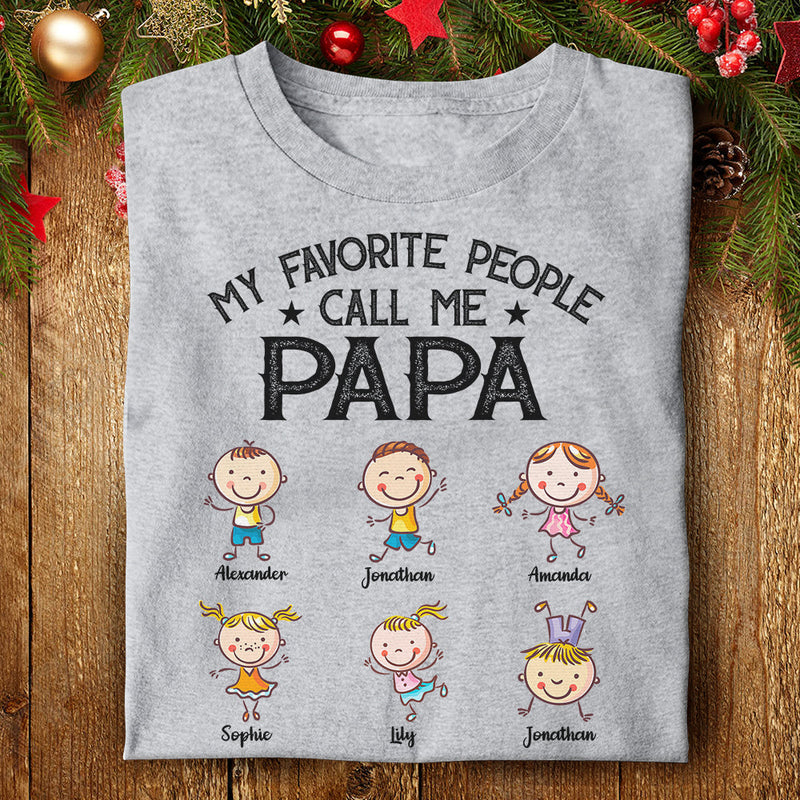 My Favorite People - Personalized Unisex T-Shirt